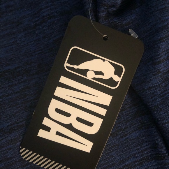 Men’s NBA Branded Fitted Long Sleeve Workout Shirt - Picture 5 of 8